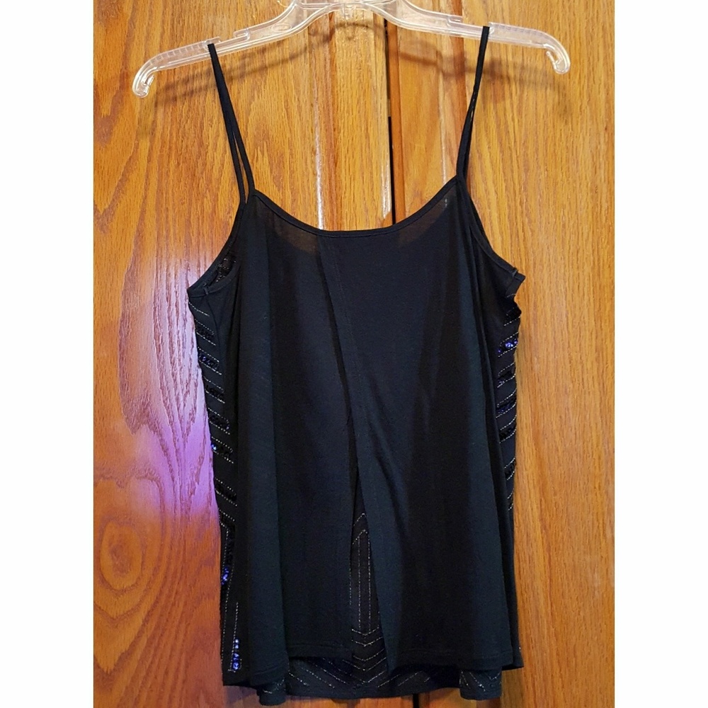 Express - Id90105 Exposed Back Sequin Camisole - image 3